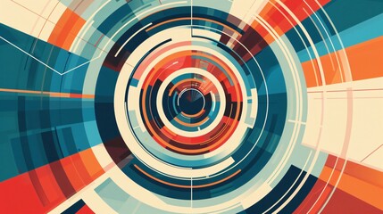 Innovative Spinning Wheel of Creativity, Technology, and Industry