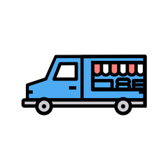 food truck icon design