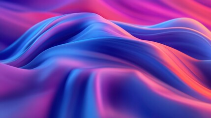 Obraz premium Vibrant High-Tech Abstract Background with Neon Colors
