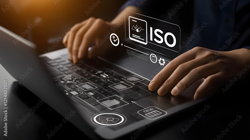 Aufkleber Cloud Based ISO Certification Platform Showcasing Real Time Compliance Updates Risk Assessment Tools and Workflow Automation for Modern Business Environments
