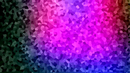 Modern abstract geometric mesh crystal and modern background.