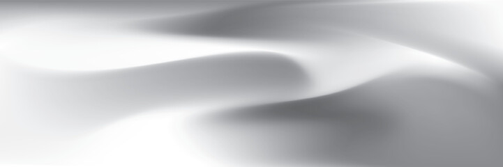 Abstract white and gray gradient background. Vector illustration.