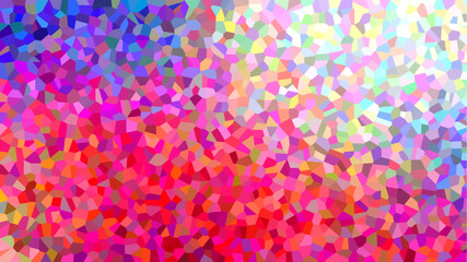 Multicolor abstract modern mesh crystal texture.