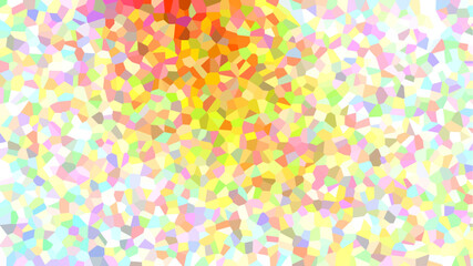 Multicolor abstract modern mesh crystal texture.
