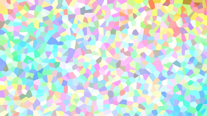 Multicolor abstract modern mesh crystal texture.