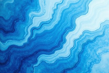 Abstract Blue Marble Background Design