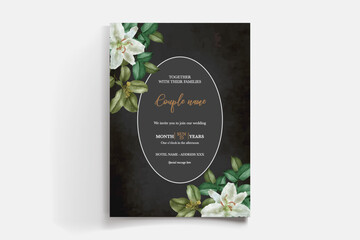 floral bridal shower invitation templates