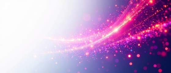 Obraz premium Dynamic Fiber Optic Light Patterns