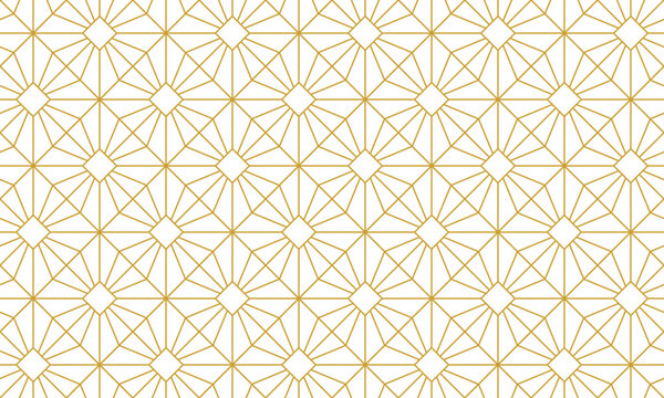 diamond flower art deco pattern background