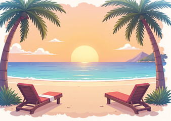 トロピカルサンセットビーチデイズ