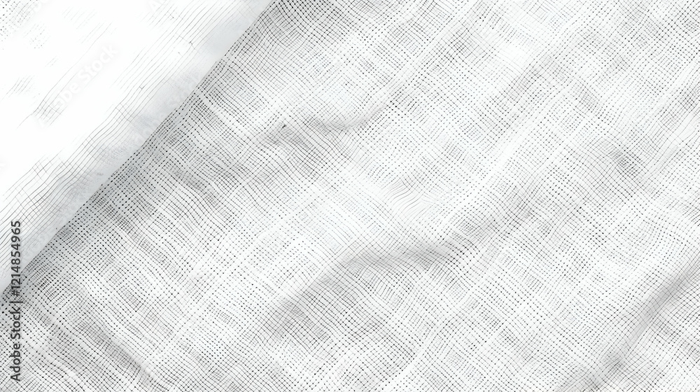 Wall mural white grid texture background design creates a sense of structure and organization.