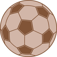 Classic football icon design vector