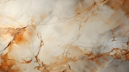 Naklejka premium Abstract Cracked Stone Texture Background Shows Natural Patterns with Beige and Orange Hues
