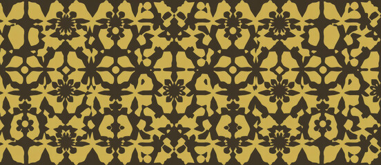 Obraz premium Abstract African Style Pattern in Vector Art for Bold and Cultural Design