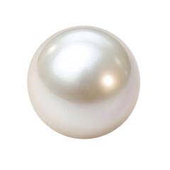Realistic Pearl Single, Round, Isolated on Transparent Background, Jewelry Design Element, Pearl, gemstone, illustration
