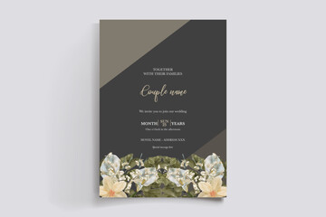floral bridal shower invitation templates