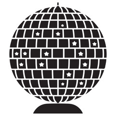 disco, disco ball, party, shine, club Icon