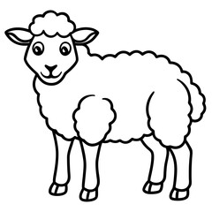 illustration of sheep