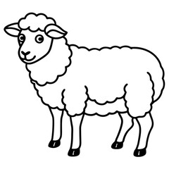 illustration of sheep
