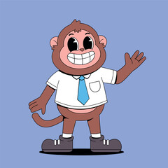 Cute Cartoon Illustration - Adorable Characters for Kids and Fun Designs
