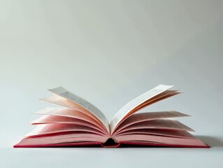 Stacked Books Open Midpoint - Bright Colorful Imagery
