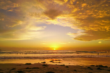 Obraz premium Pacific Beach Sunset, San Diego
