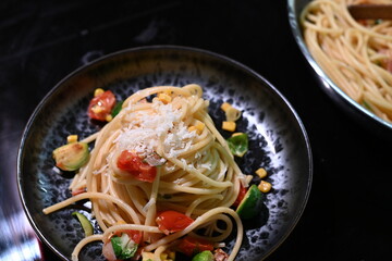 Spaghetti with Tomatoes – Rustic Homemade Dish