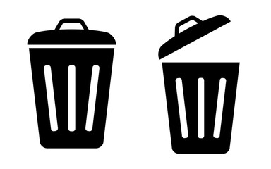 Rubbish bin icons