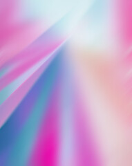 Abstract geometric radial background, pink and neon pastels, Kaleidoscopic light rays