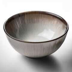 bowl on white background