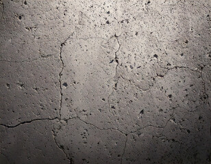 Obraz premium Urban grit weathered concrete surface with cracks and staining for modern industrial themes