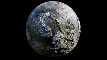 Fototapeta premium Dynamic Earth filled with life, color, and natural landscapes.