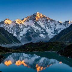 Obraz premium Mountains and valleys 