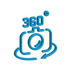 Camera icon design template