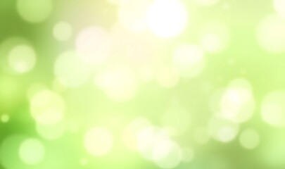 Fototapeta premium green bokeh abstract background