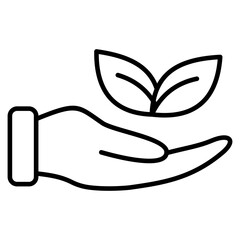 Sustainable agriculture icon