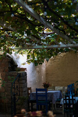 Obraz premium a cozy traditional restaurant of Yerevan, Armenia