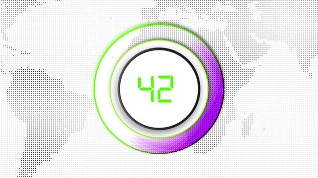Loading bar and loading, loading icon animation .  Uploading files downloading, countdown and  percentage