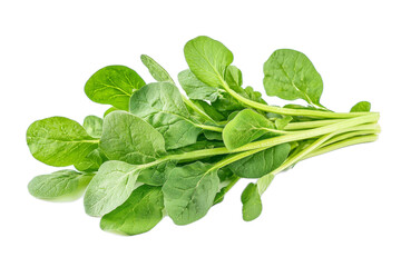Fresh spinach leaves with vibrant green color