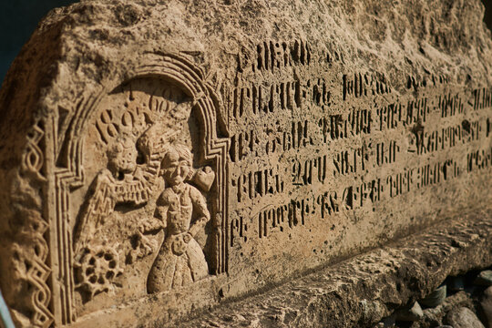 Sevanavank, a  monastery on Lake Sevan, Armenia