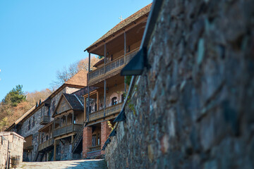 the details and atmosphere of the city of Dilijan, Armenia
