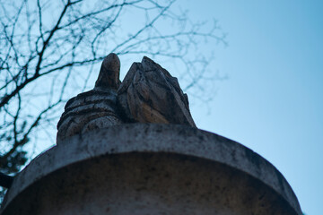 Amphitheater in Dilijan, Armenia in  an autumn
