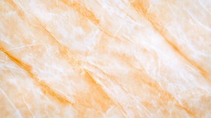 Fototapeta premium Smooth orange marble texture with subtle veins, ideal for backgrounds or interior design projects