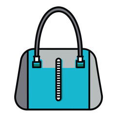 vector shopping icon on white background