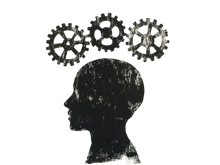 Isolated Head Profile with Gears