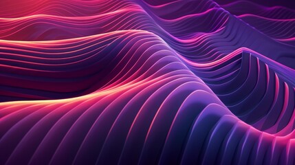 Obraz premium Abstract Wavy Lines Background