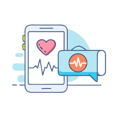 health tracker icon, health tracker vector illustration-simple illustration of health tracker, perfect for health tracker logos and icons