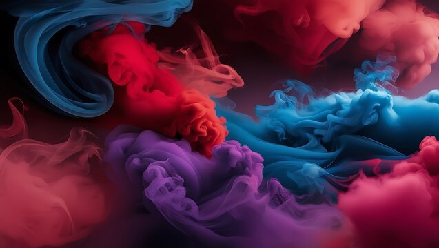 Abstract Background Wallpaper with Vibrant Patterns