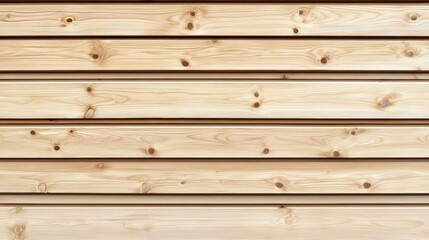 Naklejka premium Light Beige Horizontal Wooden Planks Texture Background