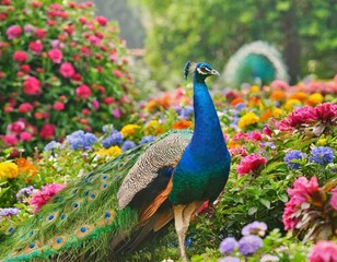 Obraz premium Auf einer Blumenwiese